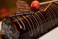 Les Suprêmes, chocolaterie artisanale. Bûche chocolat