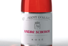 Vignoble André Scherer. Crémant d'alsace brut rosé