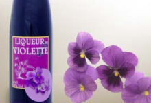 Vignoble André Scherer. Liqueur - Violette 18°