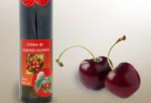 Vignoble André Scherer. Crème de cerises noires