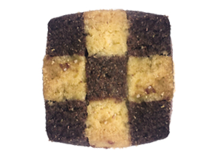 Biscuiterie La Table Alsacienne. Damier chocolat