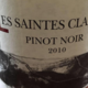 Domaine Albert Mann. Les Saintes Claires