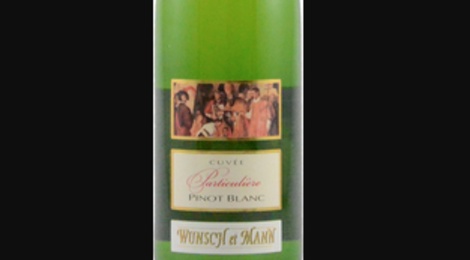 Wunsch Et Mann. Pinot blanc cuvée spéciale
