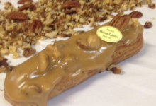 Maison Gantier. Eclair noix de pécan