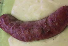 Boucherie Courtinat. Aligot saucisse