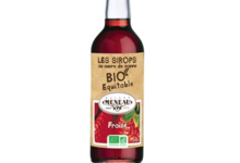 Maison Meneau. Sirop de fraise BIO Équitable