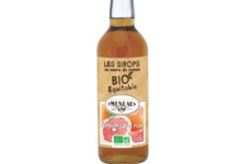Maison Meneau. Sirop de pamplemousse rose BIO Équitable