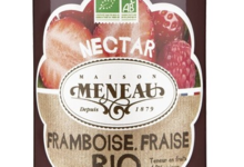 Maison Meneau. Nectar de framboise fraise BIO