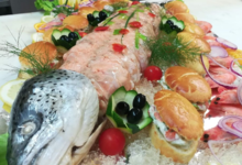 Boucherie De Bas En Basset. Saumon Bellevue