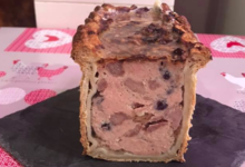 Boucherie Merle. Pâté en croute canard myrtille