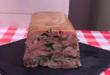 Boucherie Merle. Terrine de pied de cochon