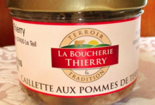 Boucherie Thierry Le Teil. Caillette aux pommes de terre