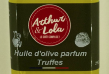 Arthur et Lola. Huile d'olive parfum truffe