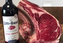 Boucherie la limousine. Côte de boeuf