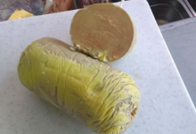 Au Bout du Monde. Foie gras de canard au lambig