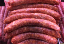 Boucherie Charcuterie Lebreuilly. Saucisse de veau à la Sicilienne
