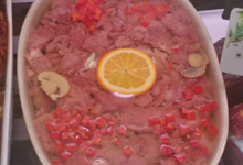 Boucherie Chambeau. Langue de porc en gelée