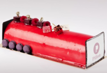 Maison Pillon. Bûche ruby