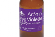 Maison de la violette. Arôme culinaire à la violette