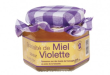 Maison de la violette. Spécialité de miel saveur violette