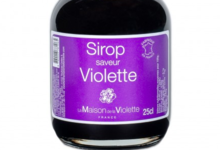 Maison de la violette. Sirop concentré saveur violette