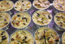 "chez david & Christine". Flan courgette
