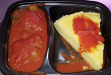 Alouettes de boeuf en sauce + polenta