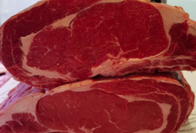 Boucherie Vernerey. Côte de boeuf