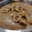 mousse au chocolat et éclats de noisette