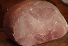 Boucherie charcuterie BLANC. Jambon