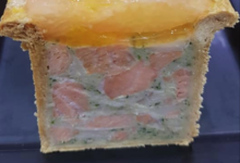 Charcuterie Fessard. Pâté en croûte de poisson