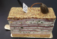 Charcuterie Fessard. Millefeuille de poitrines confites