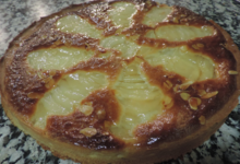 Boulangerie Contrepois. Tarte aux poires