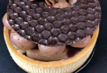 Bruno Cordier. Tarte et tartelette  Poire badiane chocolat