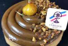 Tartelettes poires pommes, et crémeux noisette du Piémont
