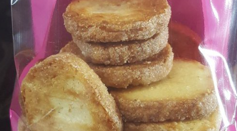 Biscuiterie Cannelle et Bergamote. Sablé orange