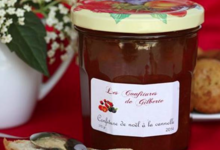 Les confitures de Gilberte. Confiture de Noël à la cannelle