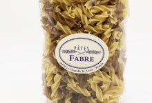 Pâtes Fabre. Torsade nature et cèpes