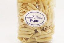 Pâtes Fabre. Penne rigate nature