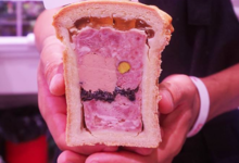 Charcuterie Sibilia. pâté en croûte de canard forestier