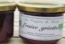 Vergers de Diodé. Fraise griotte 100% fruit