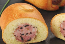 Charcuterie Bobosse. Petit saucisson brioché Bobosse