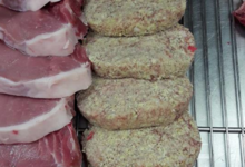 Charcuterie Lalande. escalope milanaise