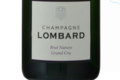 Champagne Lombard. Brut nature. Grand cru