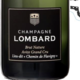 Champagne Lombard. Brut nature Avize grand cru. Lieu dit "Le chemin de Flavigny"