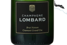 Champagne Lombard. Brut nature Le Mesnil sur Oger. Grand cru