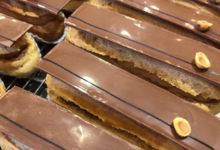 KG Piraux Boulanger-Pâtissier. Eclair crousti choco