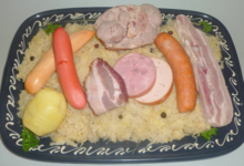 Charcuterie Wiest. Choucroute garnie
