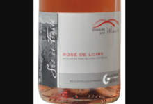Domaine des trois monts. Rosé de Loire