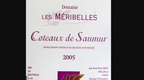 Domaine des Méribelles. Coteaux de Saumur